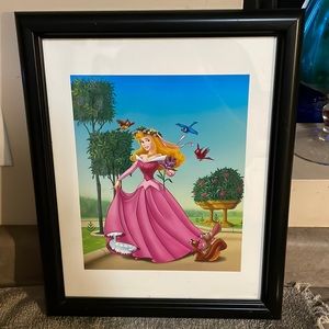 Disney Princess Aurora framed picture